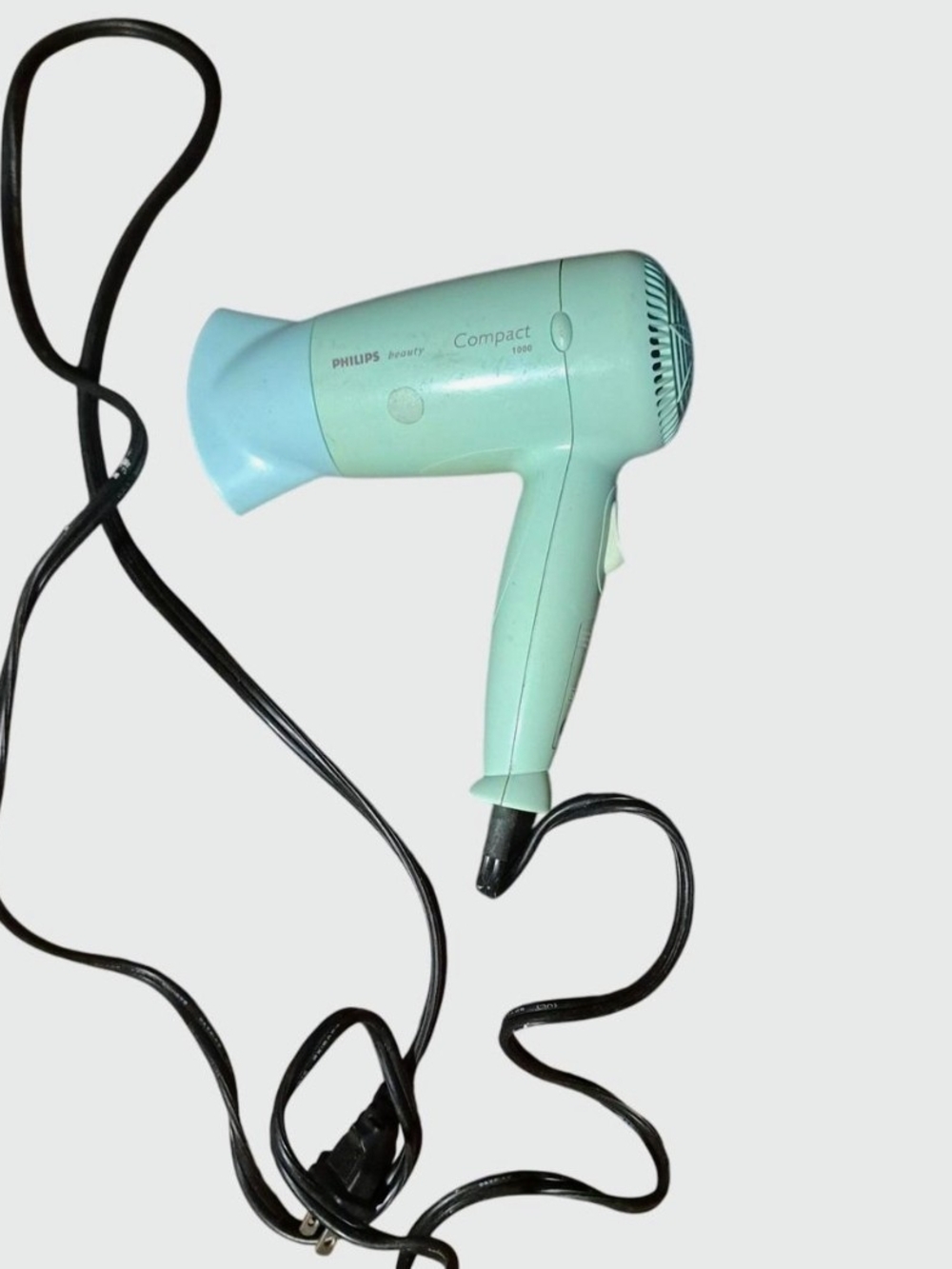 Philips Compact Mint Green and Light Blue Women’s Hair Dryer